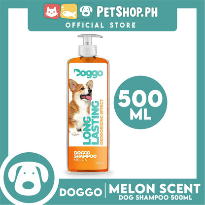 Doggo Shampoo Long Lasting Deodorizing Effect 500ml (Melon) Shampoo for Your Pet