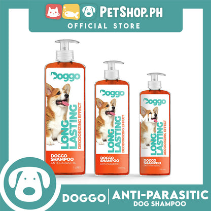 Doggo Shampoo Long Lasting Deodorizing Effect 500ml (Anti-Parasitic) Shampoo for Your Pet