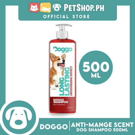 Doggo Shampoo Long Lasting Deodorizing Effect 500ml (Anti-Mange) Shampoo for Your Pet