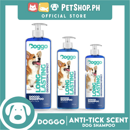 Doggo Shampoo Long Lasting Deodorizing Effect 500ml (Anti-Tick) Shampoo for Your Pet