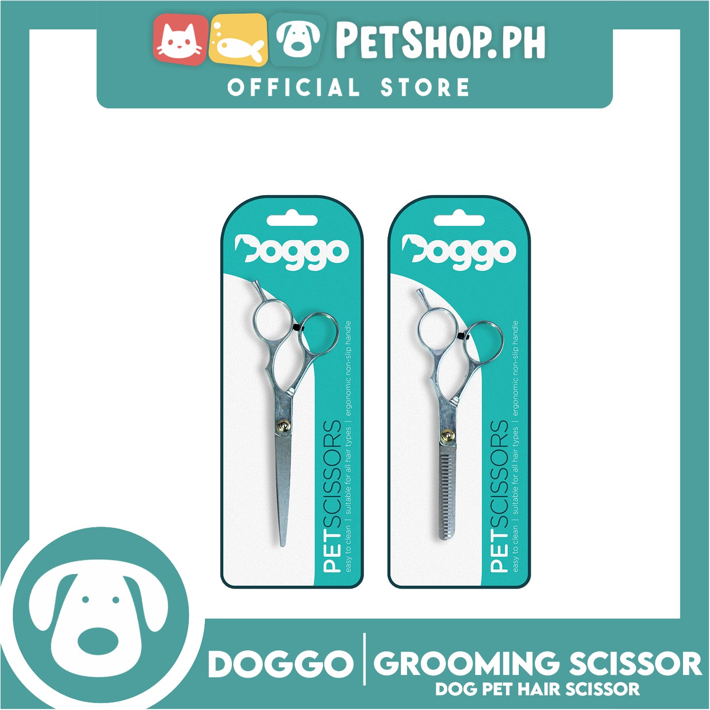 Doggo Dog Pet Grooming Hair Scissor Dog Hair Grooming Tools