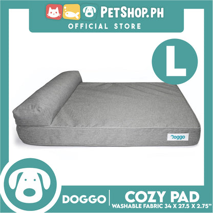 Doggo Dog Bed Cozy Pad (Large) Orthopedic Dog Beds & Calming Dog Beds