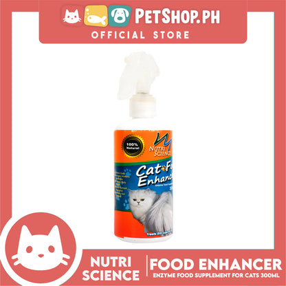 Nutriscience Cat Food Enhancer 300ml Enzyme Food Supplement for Cats