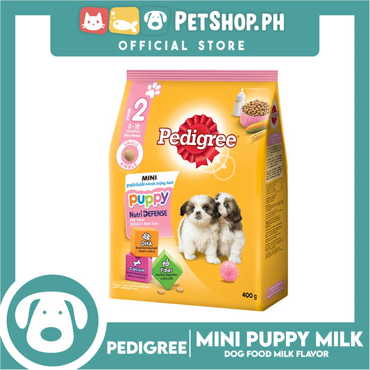 Pedigree Dog Food Puppy Mini Milk Flavor 400g