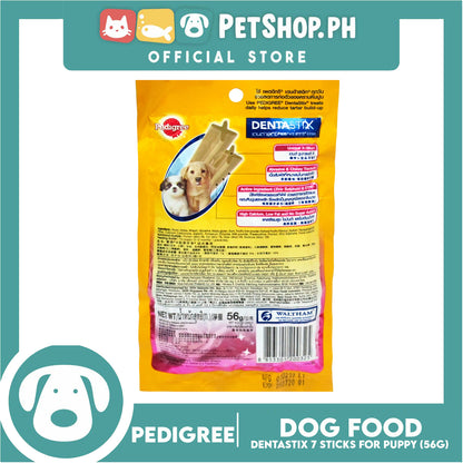 12pcs Pedigree Dentastix Dog Treats Puppy 56g (7 Sticks) For 4-12 months