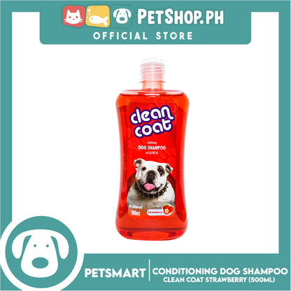 Clean Coat Conditioning With Tea Tree Oil 500ml (Strawberry) Dog Shampoo