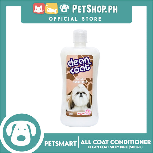 Clean Coat All Coat Conditioner 500ml (Silky Pink) Dog Conditioner