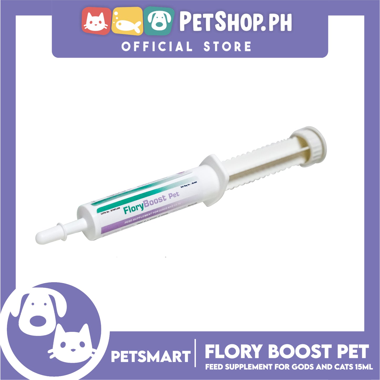 New Born Animal Care, FloryBoost Pet For New Born 15ml