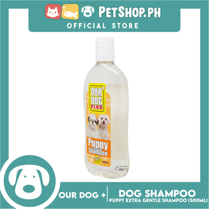 Our Dog Plus Puppy Extra Gentle Dog Shampoo 500ml
