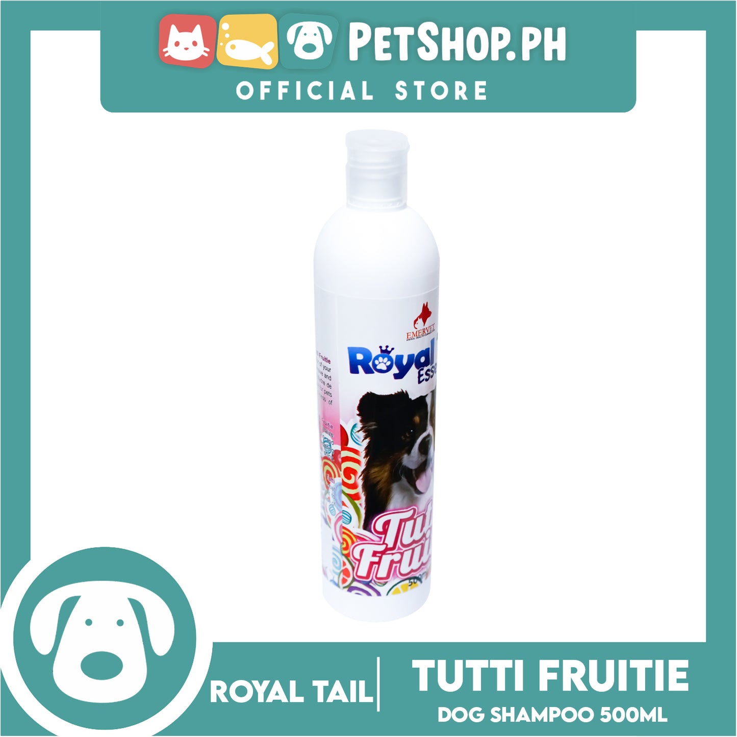 Royal Tail Essentials Dog Shampoo (Tutti Fruitie) 500ml