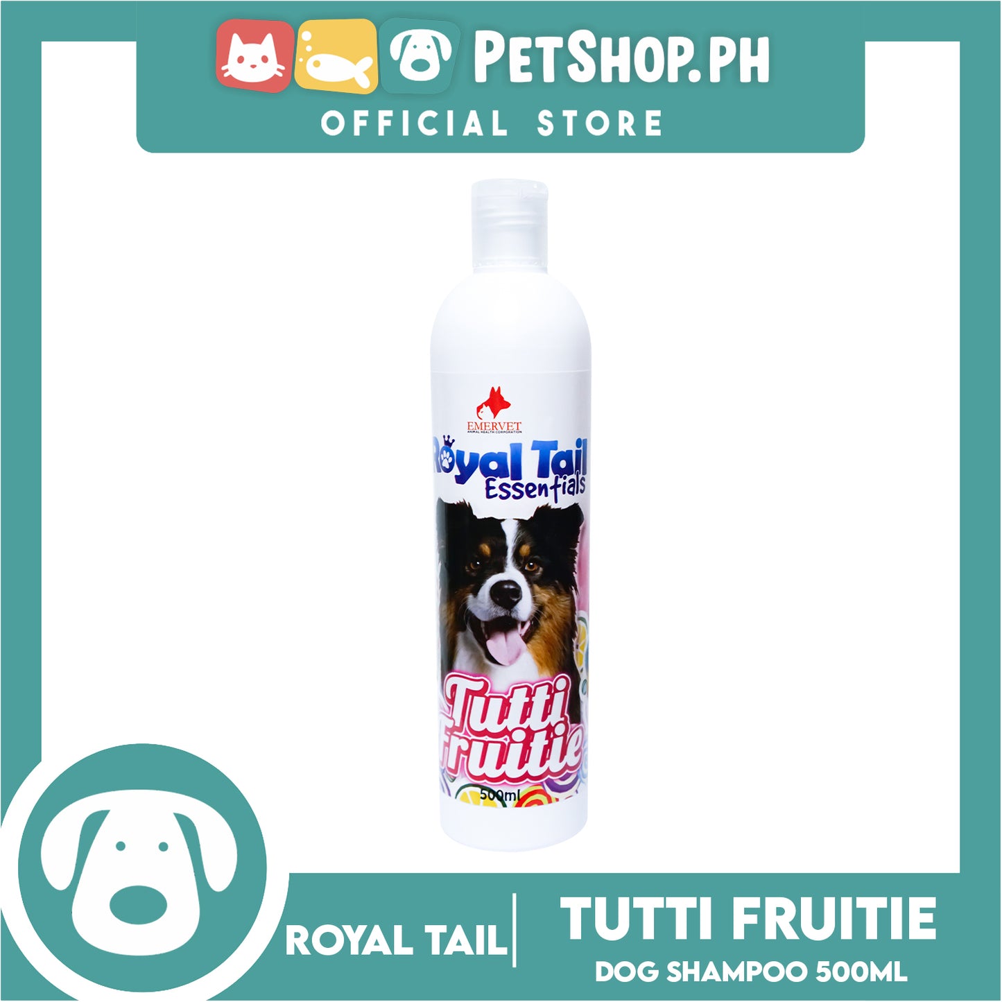 Royal Tail Essentials Dog Shampoo (Tutti Fruitie) 500ml