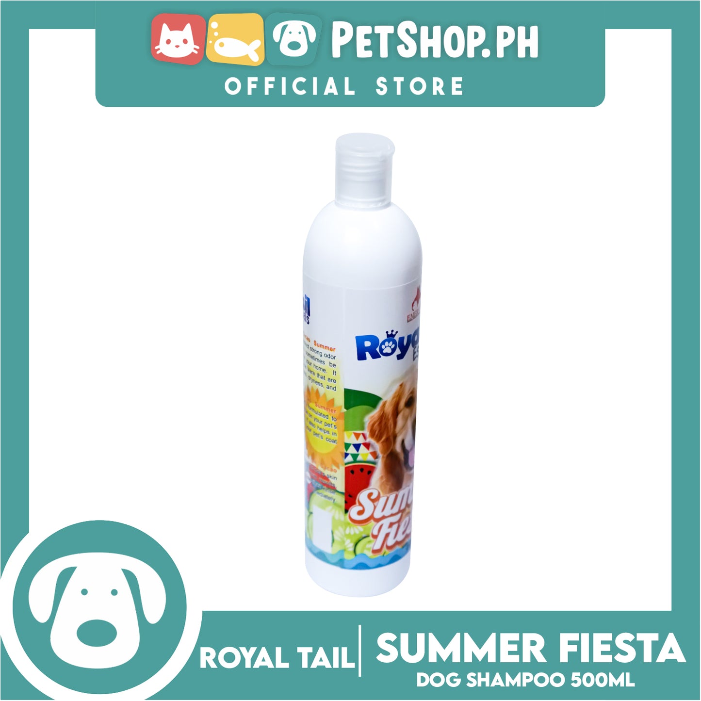 Royal Tail Essentials Dog Shampoo (Summer Fiesta) 500ml