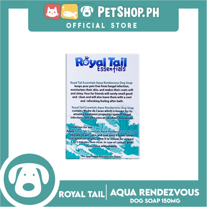 Royal Tail Essentials Madre de Cacao Dog Soap 150mg (Aqua Rendezvous)