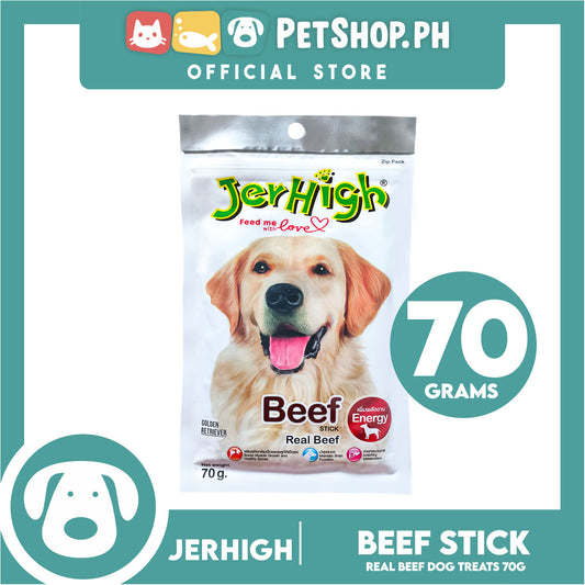 Jerhigh Real Chicken Meat Stick 70g (Beef) Dog Treats