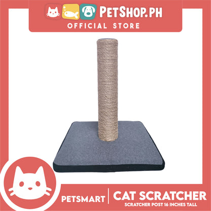 Cat Scratcher Post 16 Inches Tall (FKD140) Premium Basics Kitten Scratcher Sisal Scratch, Pet Furniture Cats, Cats Climbing Tower, Pet Cats Scratcher