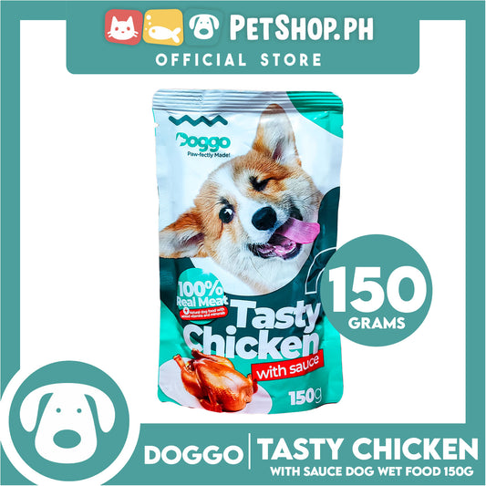 Doggo Tasty Chicken with Sauce Dog Wet food 150g