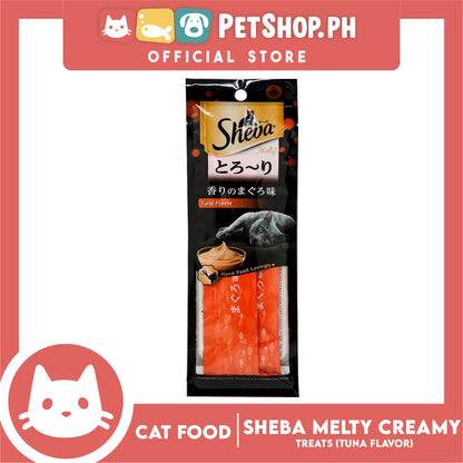 6pcs Sheba Melty Tuna Creamy Cat Treat 24g Premium Cat Snack Food