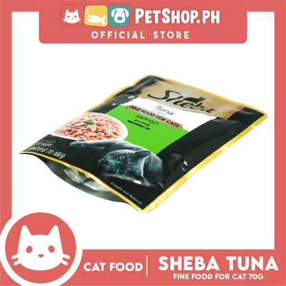 24pcs Sheba Tuna Flavor 70g Fine Food for Cats