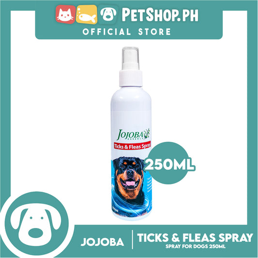Jojoba Essence Ticks And Fleas Spray 250ml Anti-Fungal, Anti-Parasite, Anti-Bacterial For Dogs