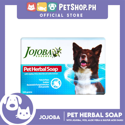 Jojoba Essence Pet Herbal Soap 145g For All Dogs And Cats