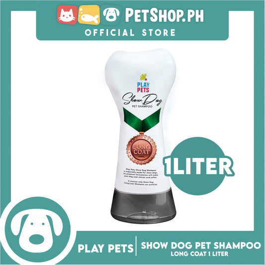 Play Pets Show Dog Pet Shampoo Long Coat 1000ml Whitening Dog Shampoo, Dog Grooming