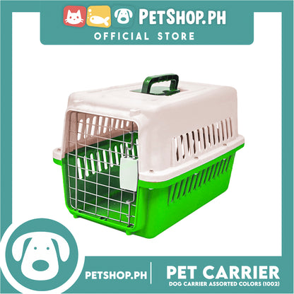 Pet Carrier 1002 (Assorted Colors) Dog Travel Carrier With Carrying Handle