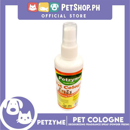 Petzyme Natural Pet Cologne 100ml Deodorizing Fragrance Pets Spray