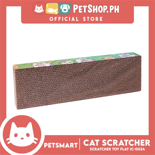 Cat Scratcher Toy  Corrugated Cardboard Flat Shape flat IC-0024
