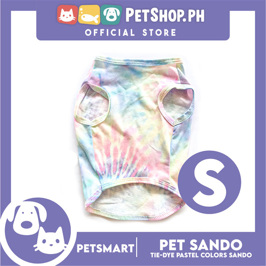 Pet Sando Tie-Dye Pastel Colors DG-CTN137S (Small) Perfect Fit For Dogs And Cats