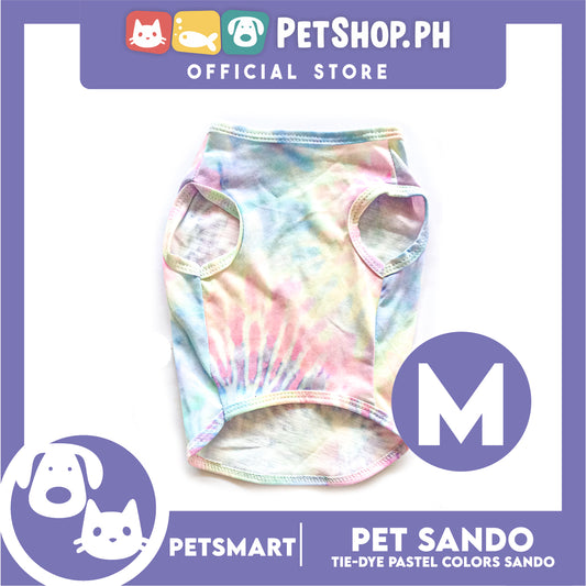 Pet Sando Tie-Dye Pastel Colors DG-CTN137M (Medium) Perfect Fit For Dogs And Cats