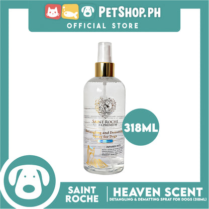 Saint Roche Ultra Premium Detangling and Dematting Spray for Dogs 318ml (Heaven Scent) Dogs Fur and Coat