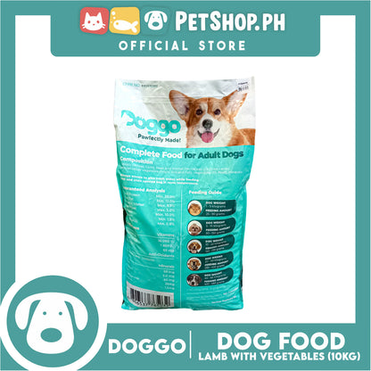 Doggo Lamb with Vegetables 10kg Dog Food