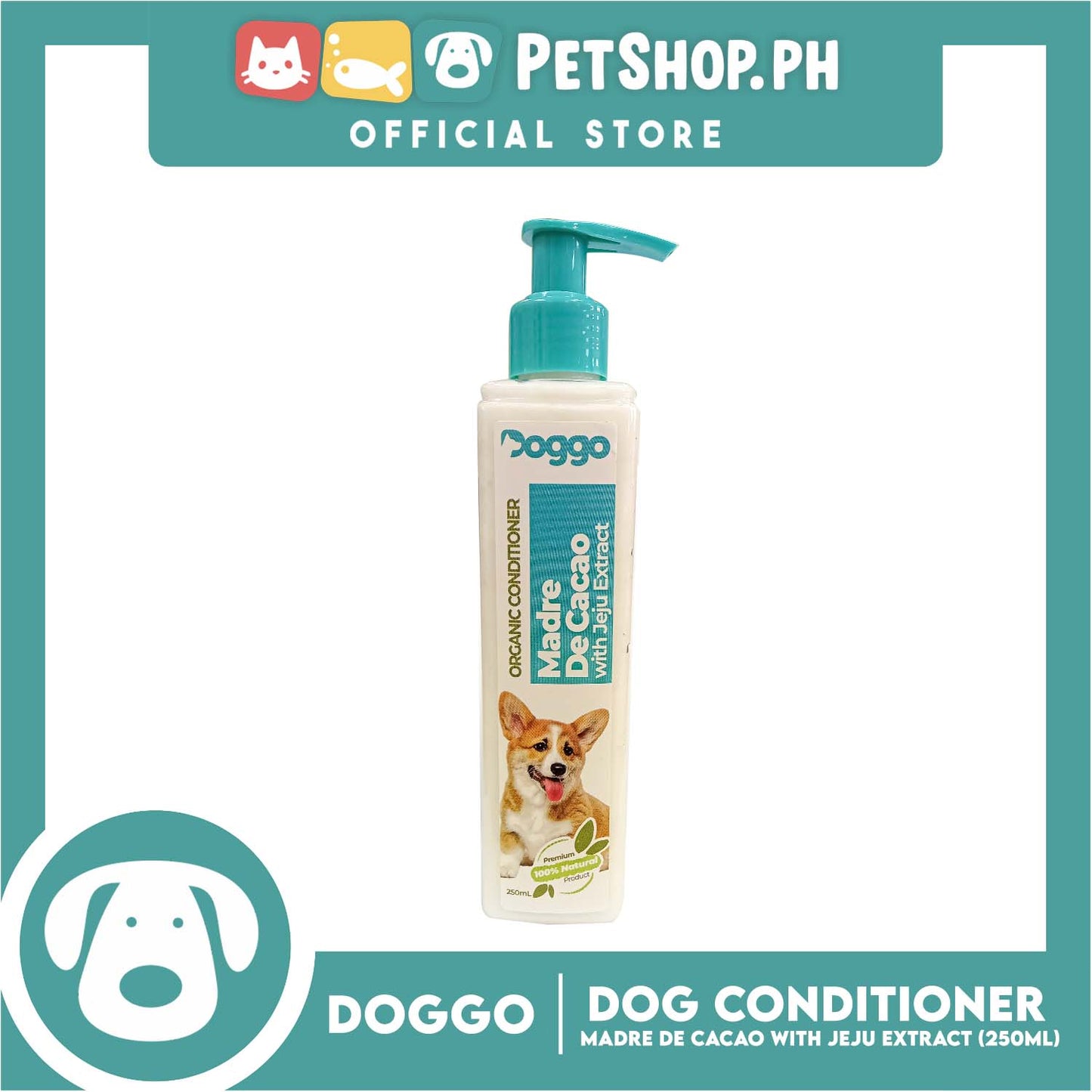 Doggo Organic Conditioner Madre De Cacao with Jeju Extract 250ml