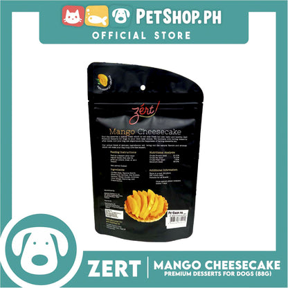 Zert Premium Desserts for Dogs 88g (Mango Cheesecake)