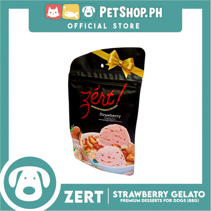 Zert Premium Desserts for Dogs 88g (Strawberry Gelato)