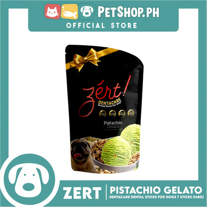 Zert Dentacare Dental Stick for Dogs 148g (Pistachio Gelato)