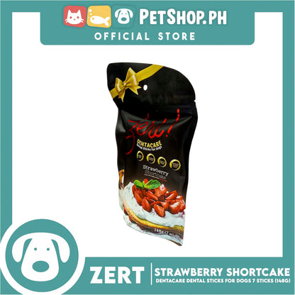 Zert Dentacare Dental Stick for Dogs 148g (Strawberry Shortcake)
