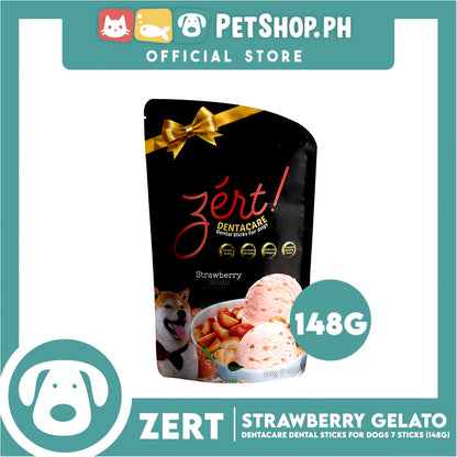 Zert Dentacare Dental Stick for Dogs 148g (Strawberry Gelato)