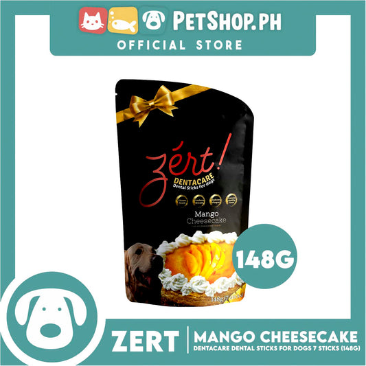 Zert Dentacare Dental Stick for Dogs 148g (Mango Cheesecake)