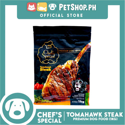 Chef's Special Premium Dog Food Tomahawk Steak 1kg (Senior)