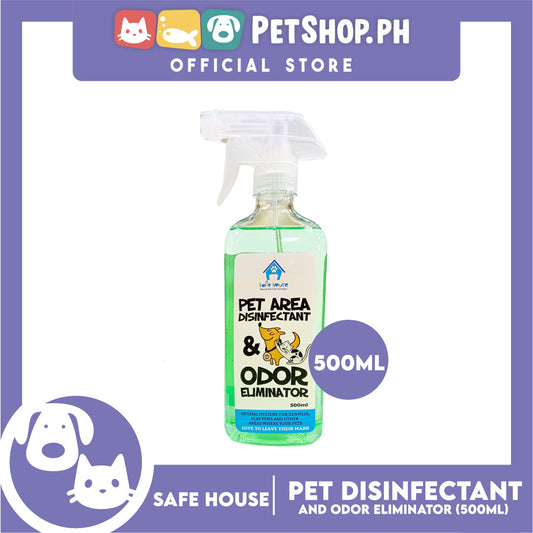 Safe House Natural Pet Care Solutions Pet Area Disinfectant and Odor Eliminator 500ml
