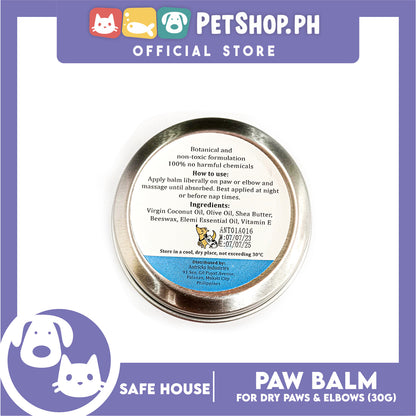 Safe House Natural Pet Care Solutions Faw Balm 30g