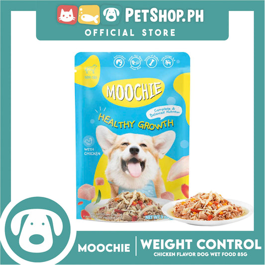 Moochie Healthy Growth Puppy Dog Wet Food (Chicken) 85g