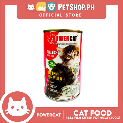 PowerCat Kitten Formula 400g Wet Canned Cat Food