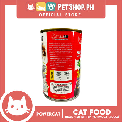 PowerCat Kitten Formula 400g Wet Canned Cat Food