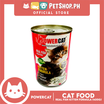 PowerCat Kitten Formula 400g Wet Canned Cat Food