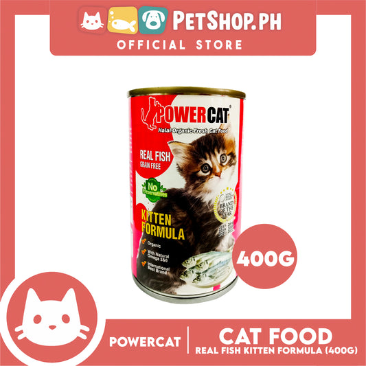PowerCat Kitten Formula 400g Wet Canned Cat Food