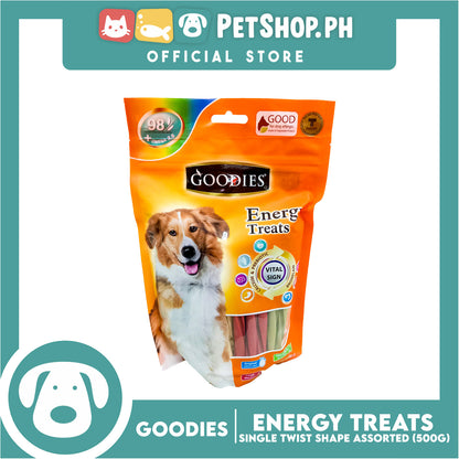 Goodies Dog Energy Treats (Single Twist) 500g