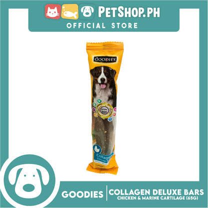 Goodies Collagen Deluxe Bar Chicken and Marine Cartilage Dog Treat 65g
