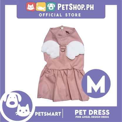 Pet Dress Pink Angel Design (Medium) Pet Clothes